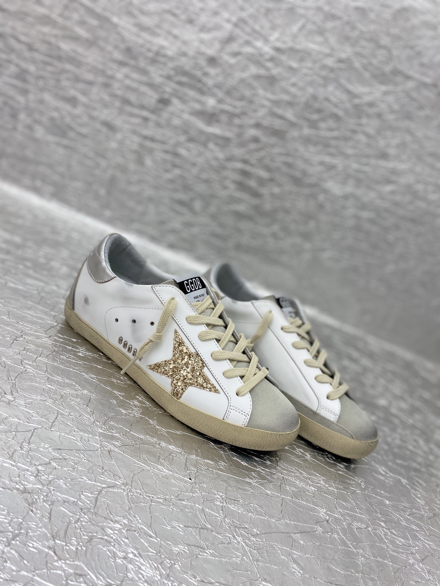 G style Mesh star couple dirty shoes