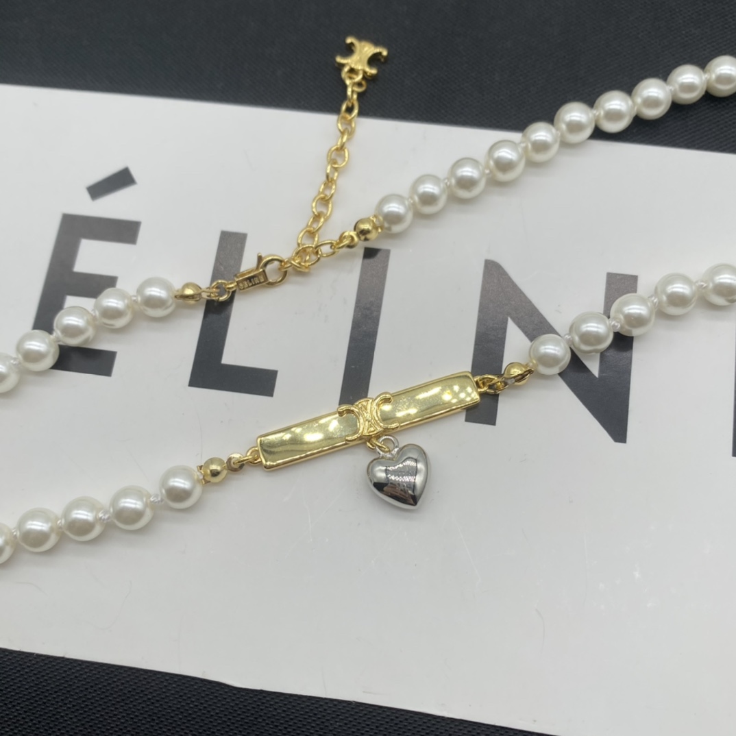 C style Pearl Necklace-Luxeon