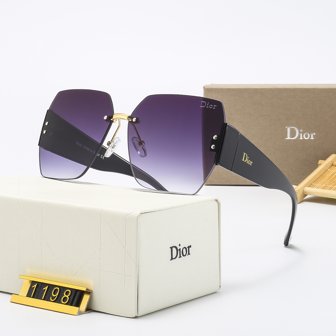 Dioi fashion glasses-Luxeon