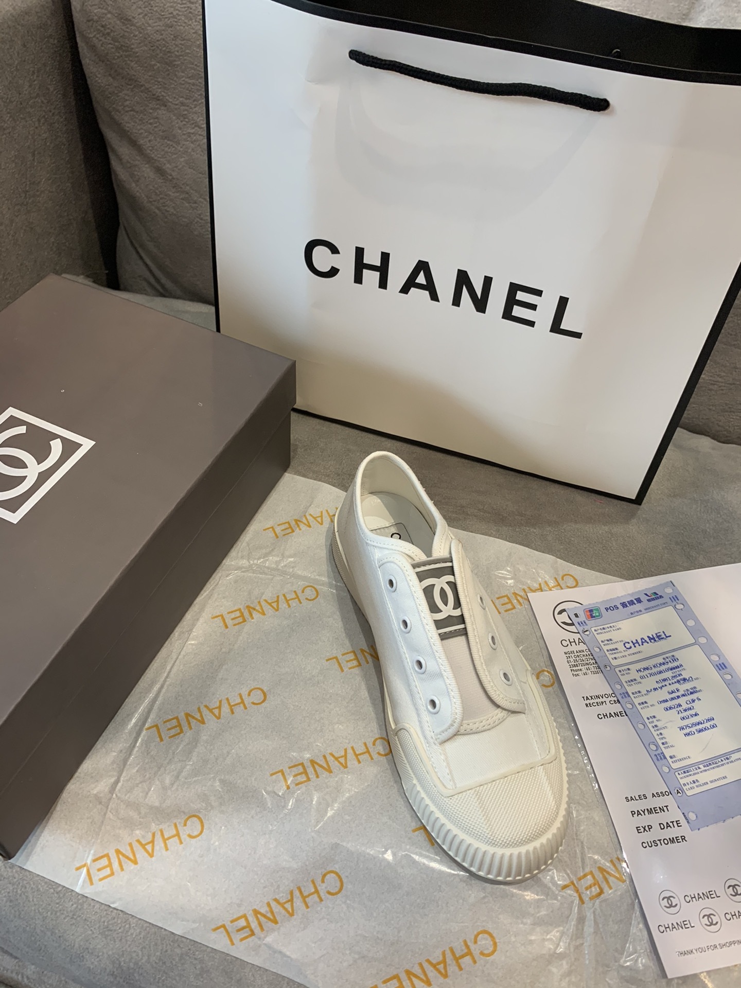 C style classic canvas casual shoes-Luxeon