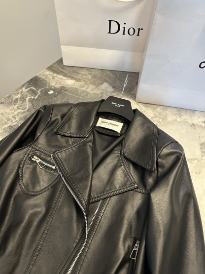 leather trench coat