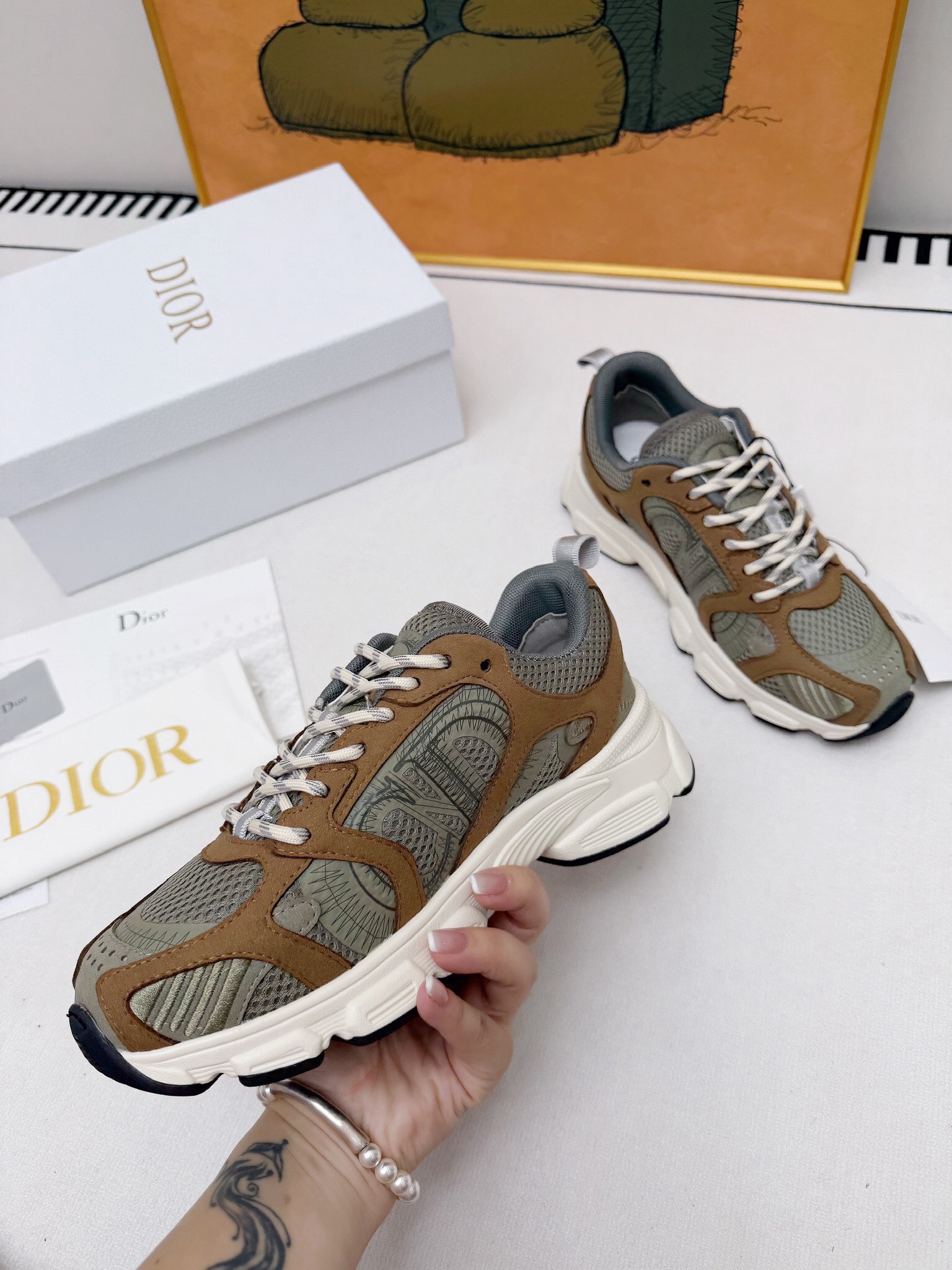 Mesh casual shoes