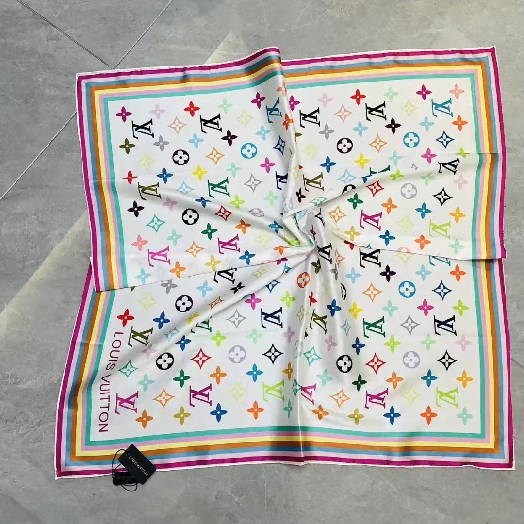 L style silk neckband 90*90cm