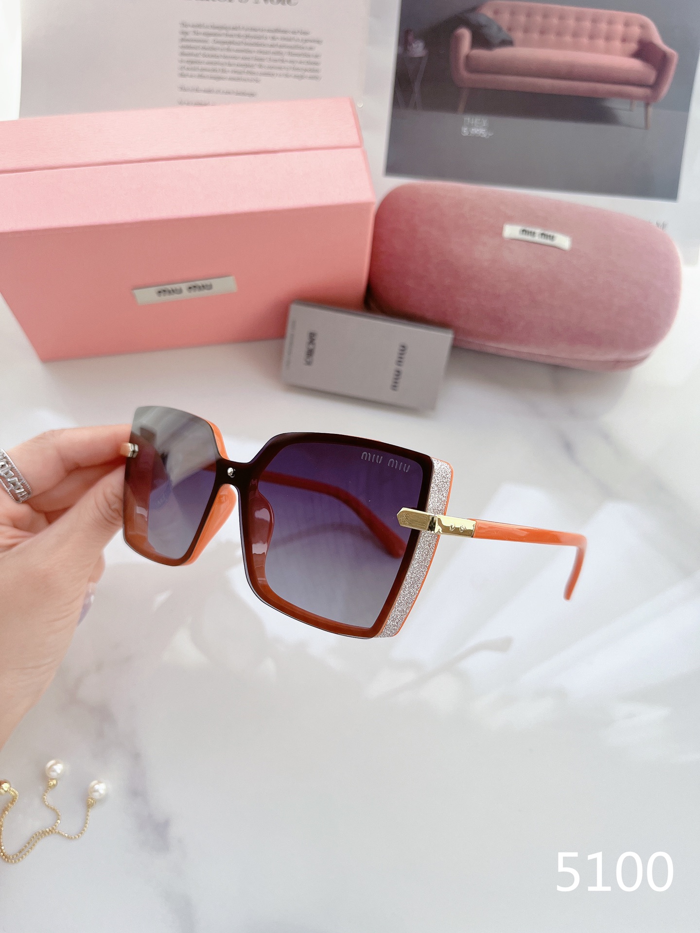 Miu Women Polarized Sunglasses-Luxeon