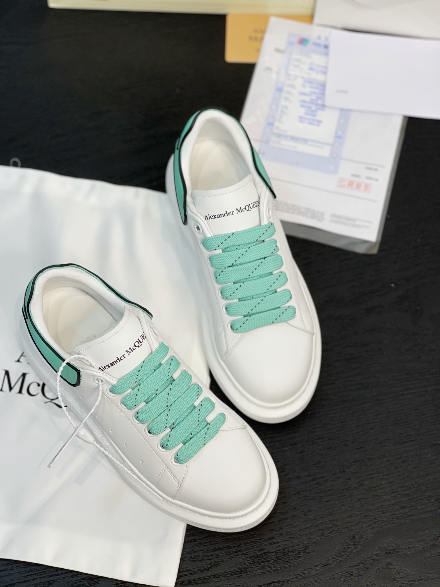 Alexander Mc QUEEN  women sneakers casual shoes-Luxeon