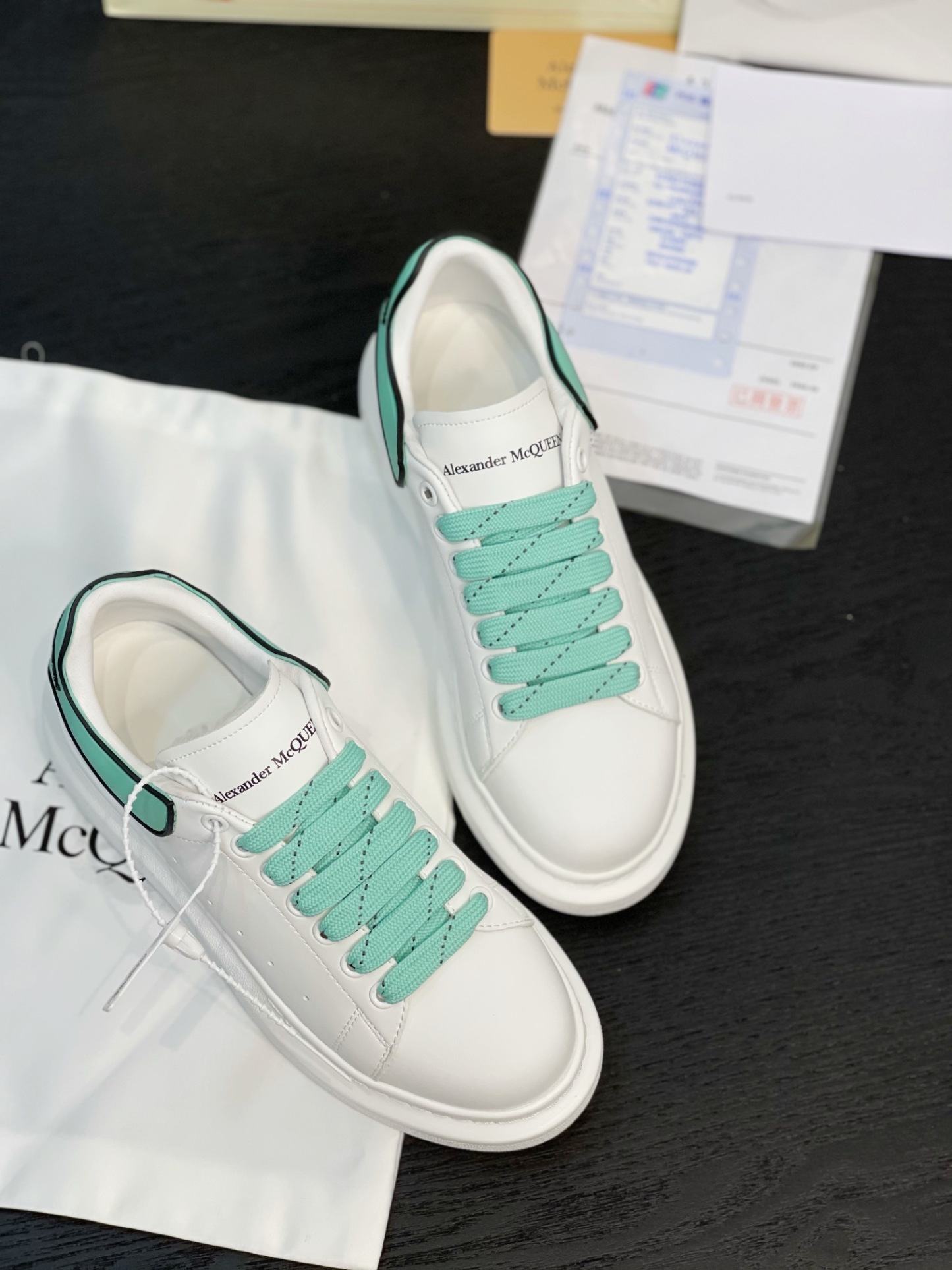 Alexander Mc QUEEN  women sneakers casual shoes-Luxeon