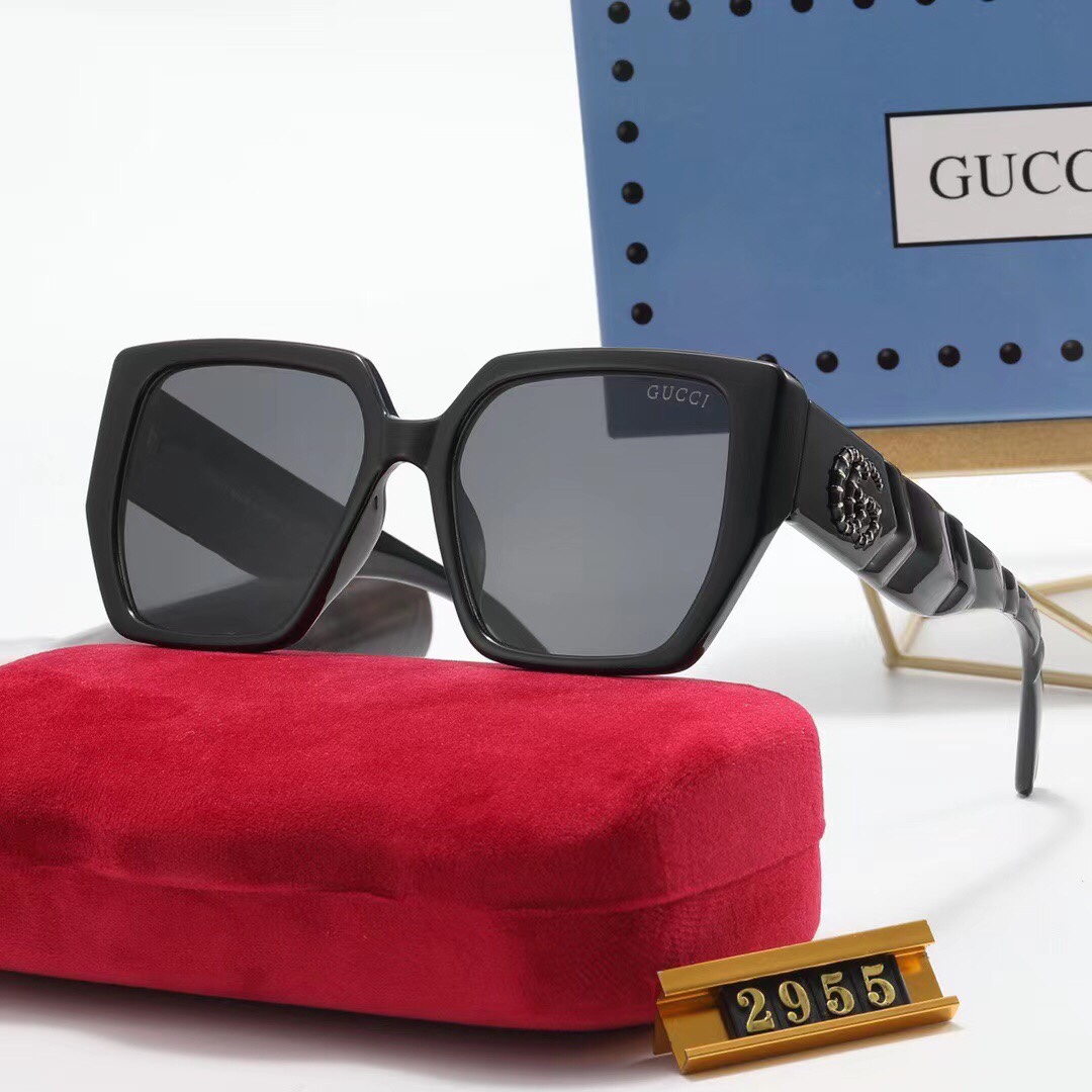 GUCC fashion sunglasses-Luxeon