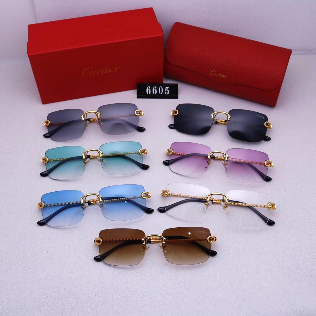 Car fashion retro new sunglasses-Luxeon