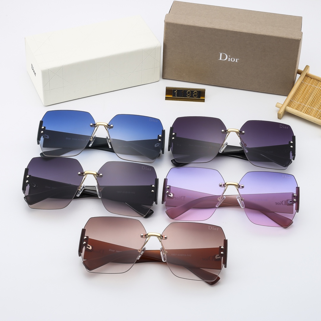 Dioi fashion glasses-Luxeon