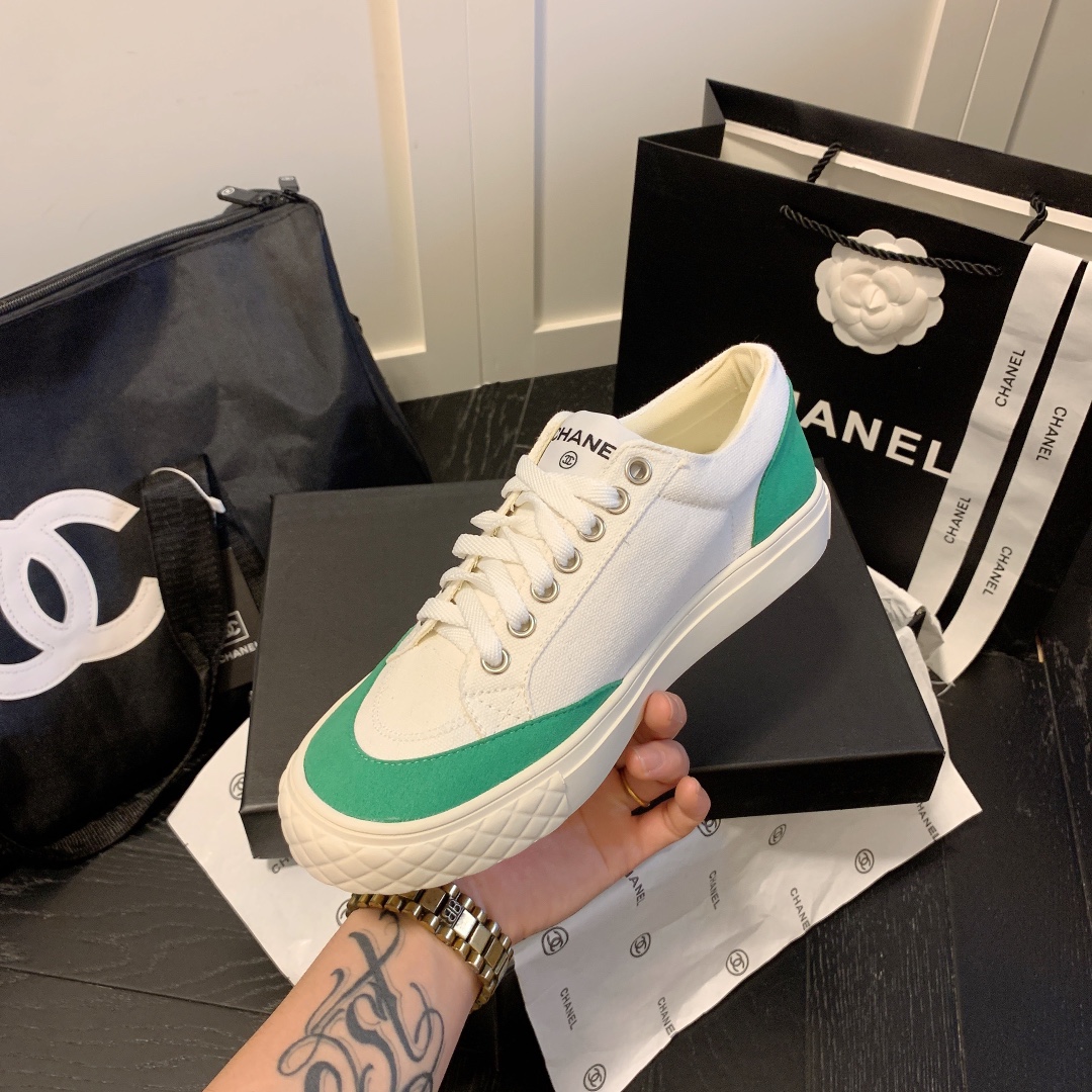 C style Vintage retro sneakers casual shoes-Luxeon