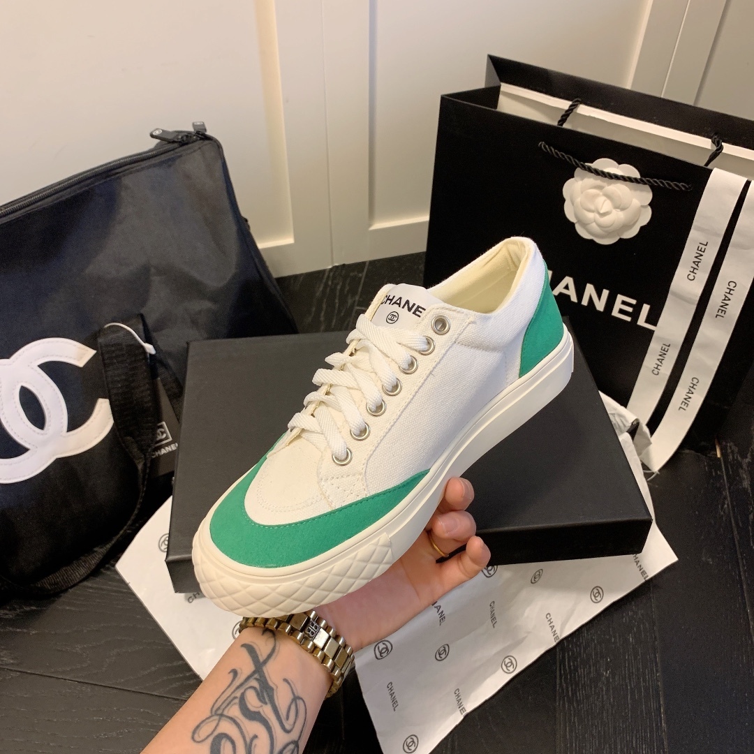 C style Vintage retro sneakers casual shoes-Luxeon