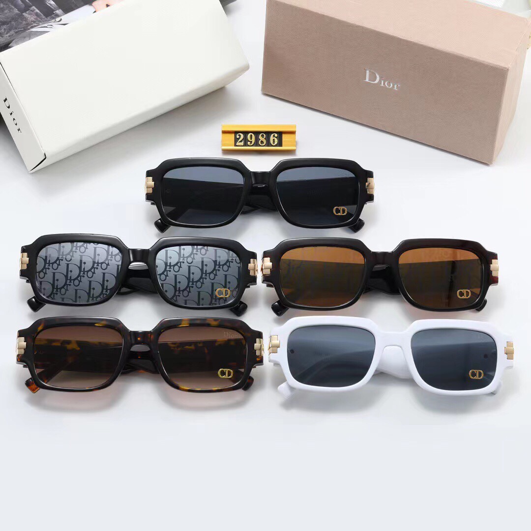 Dioi fashion retro trend glasses-Luxeon