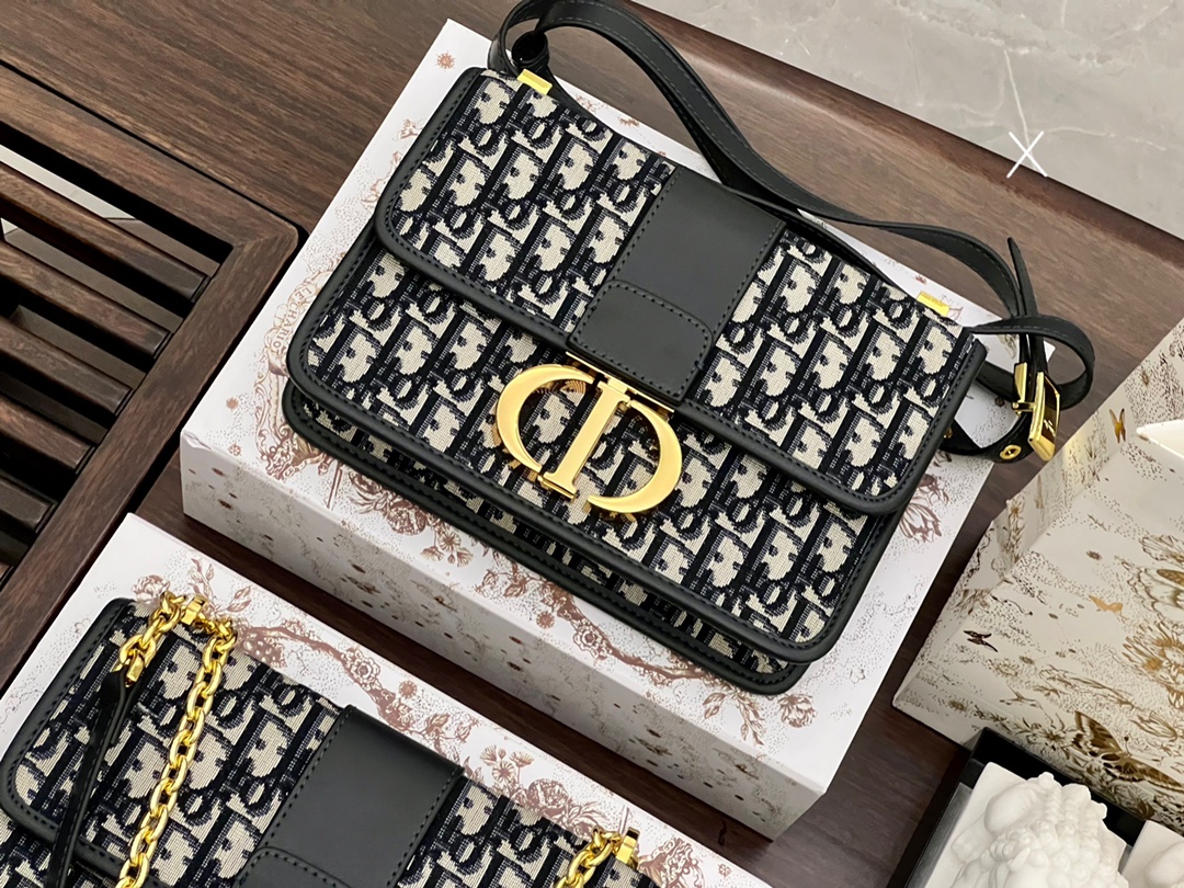 D style Montaigne 30 shoulder bags-Luxeon