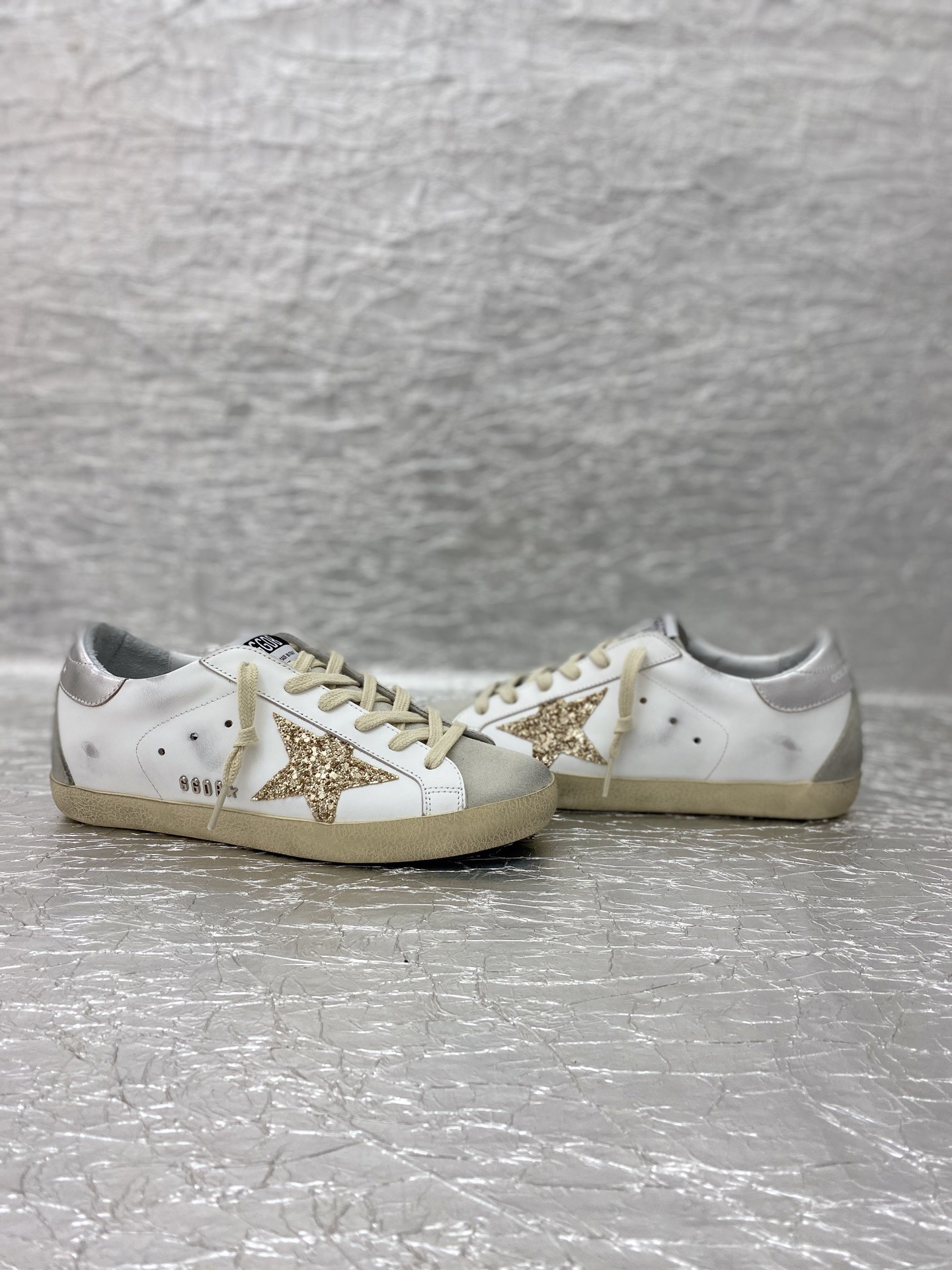 G style Mesh star couple dirty shoes