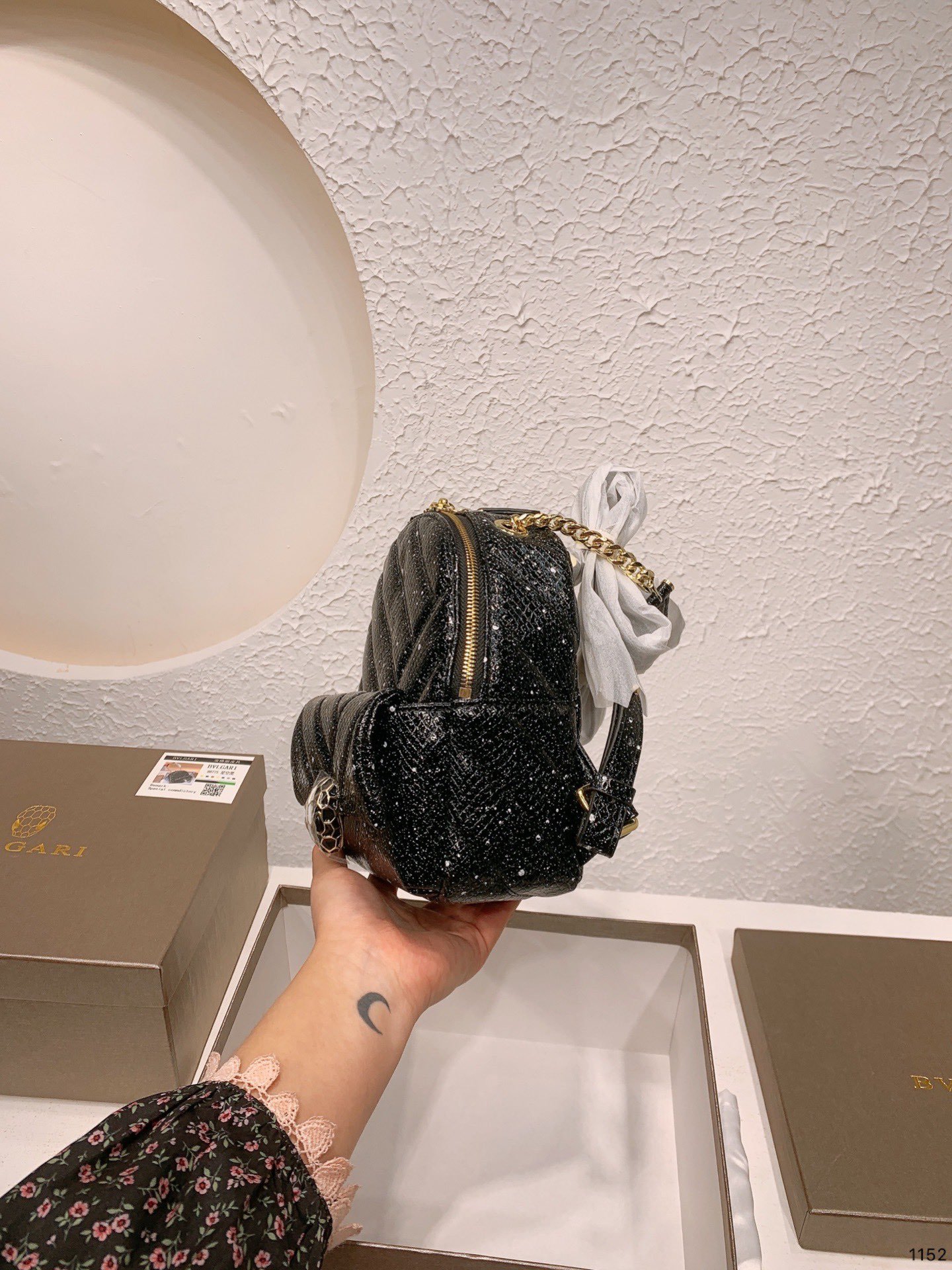 BVLGARI Mini Backpack-Luxeon