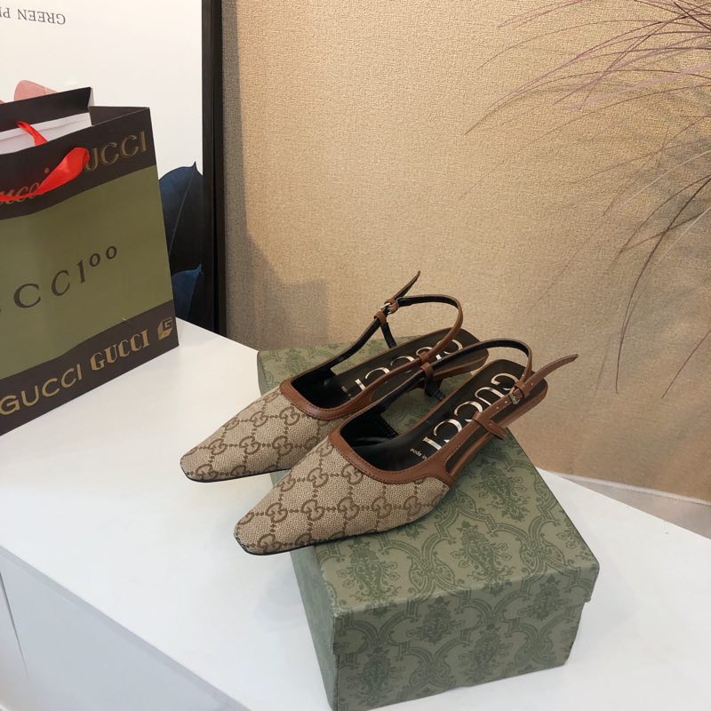 G style vintage women sandals pumps-Luxeon