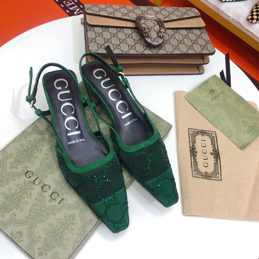 G style vintage women sandals pumps-Luxeon