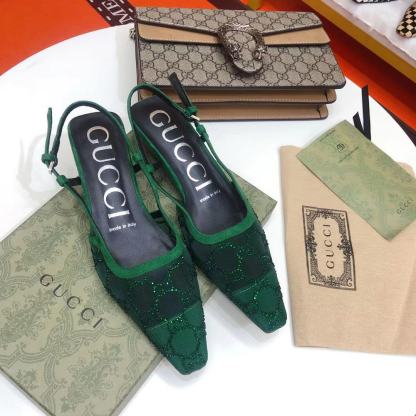 G style vintage women sandals pumps-Luxeon