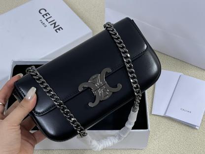 Celin Arc de Triomphe Chain Underarm Bag-Luxeon