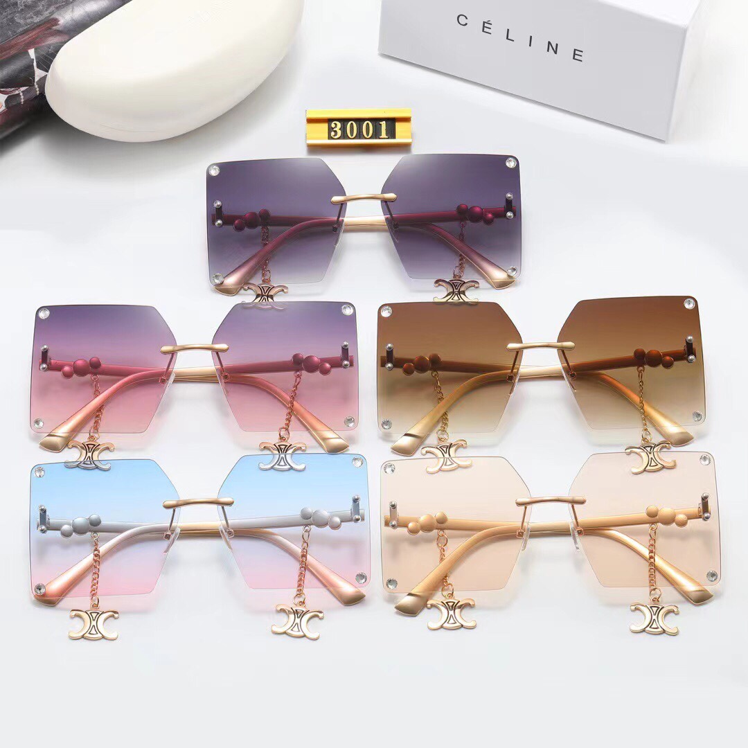 C style Fashion Ladies Vintage Sunglasses-Luxeon