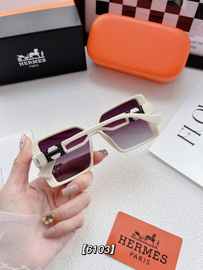 H style fashion glasses-Luxeon