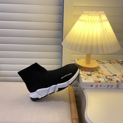 women knitted sock boots-Luxeon