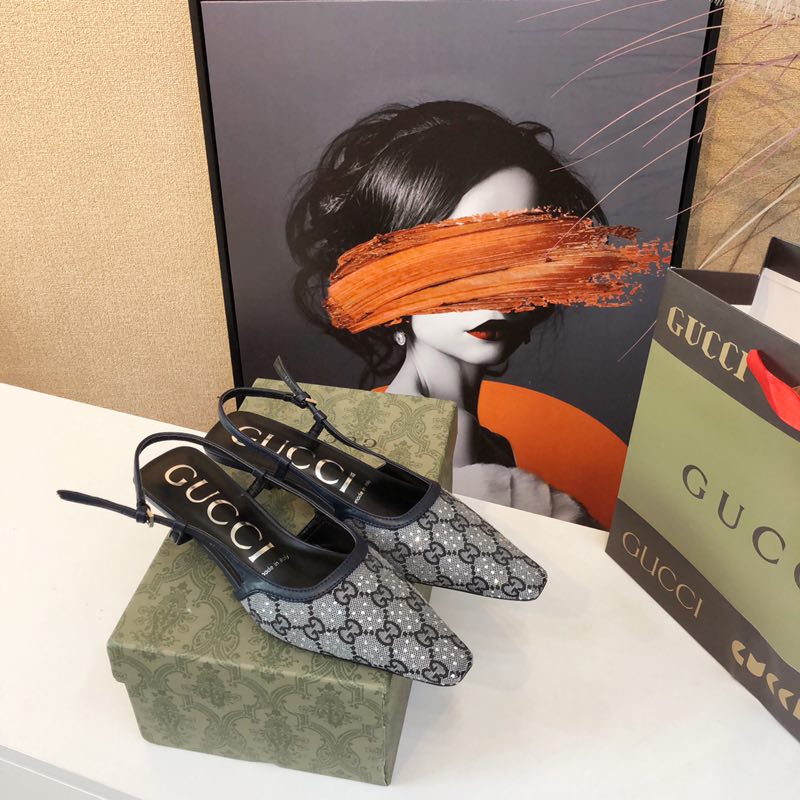 G style vintage women sandals pumps-Luxeon