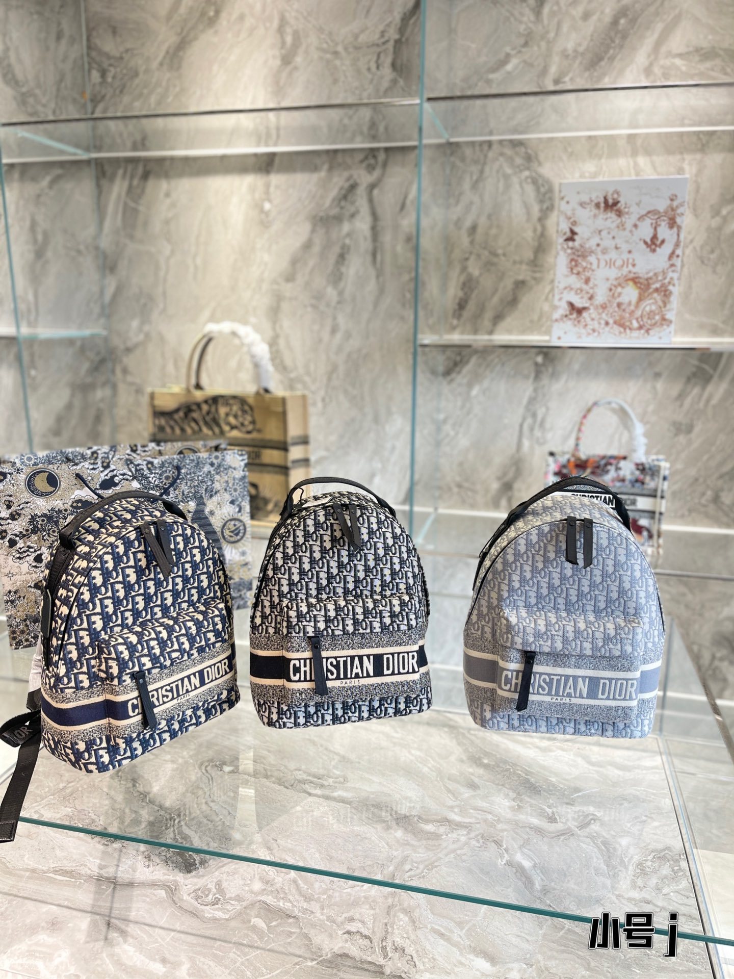 D style old flower backpack-Luxeon