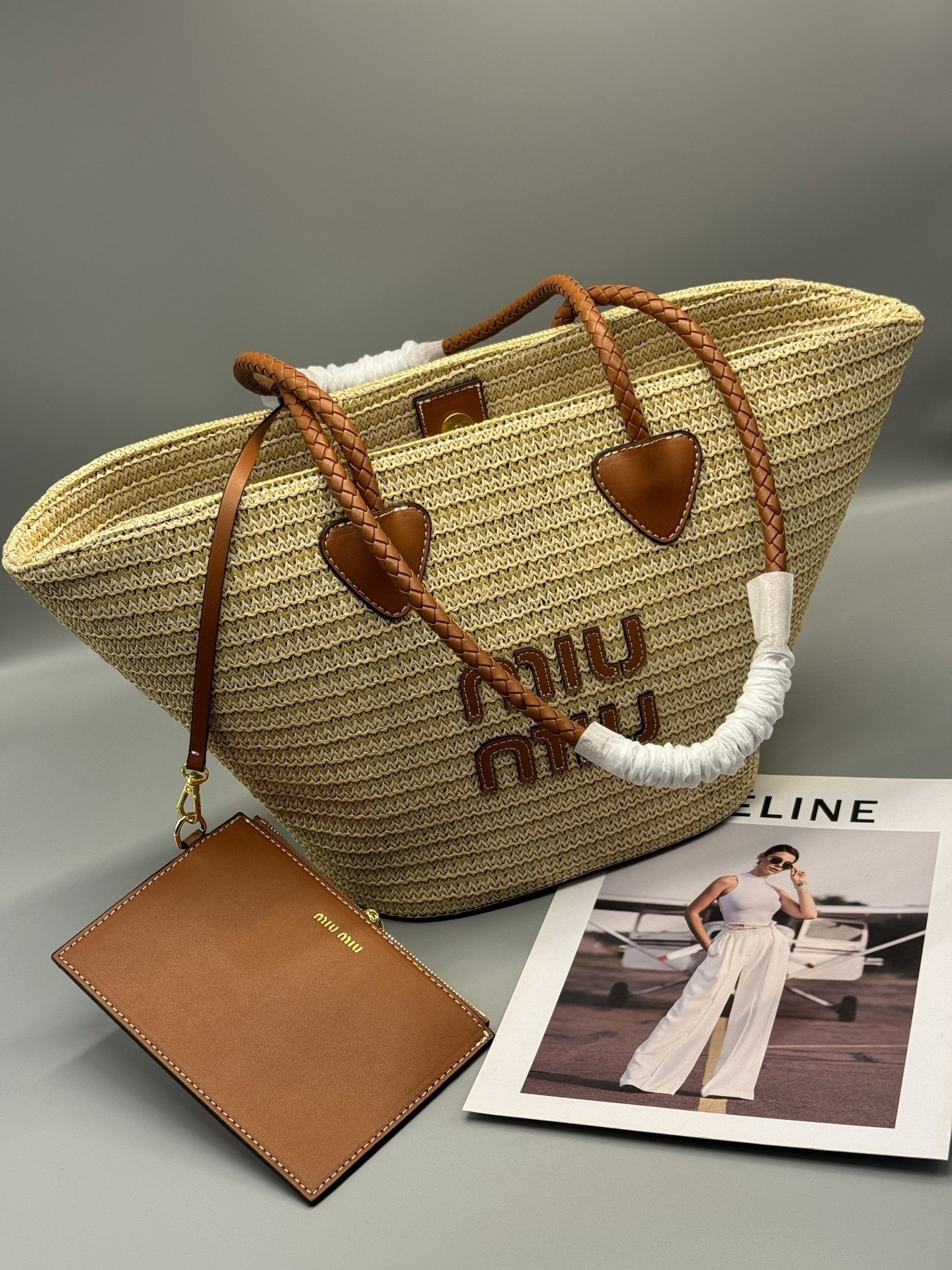 straw bag 24*14*25cm