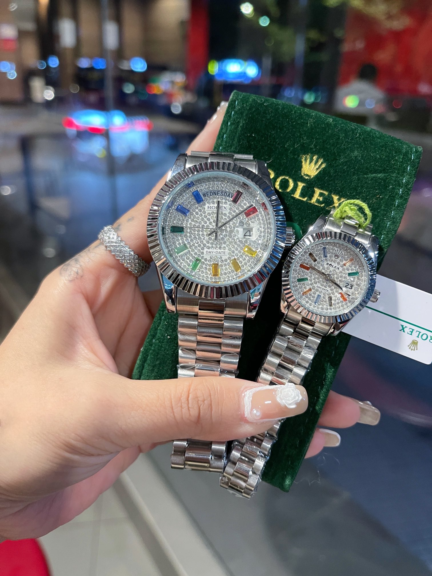 Rolex Watch Classic Couples Series Quartz Movement-Luxeon