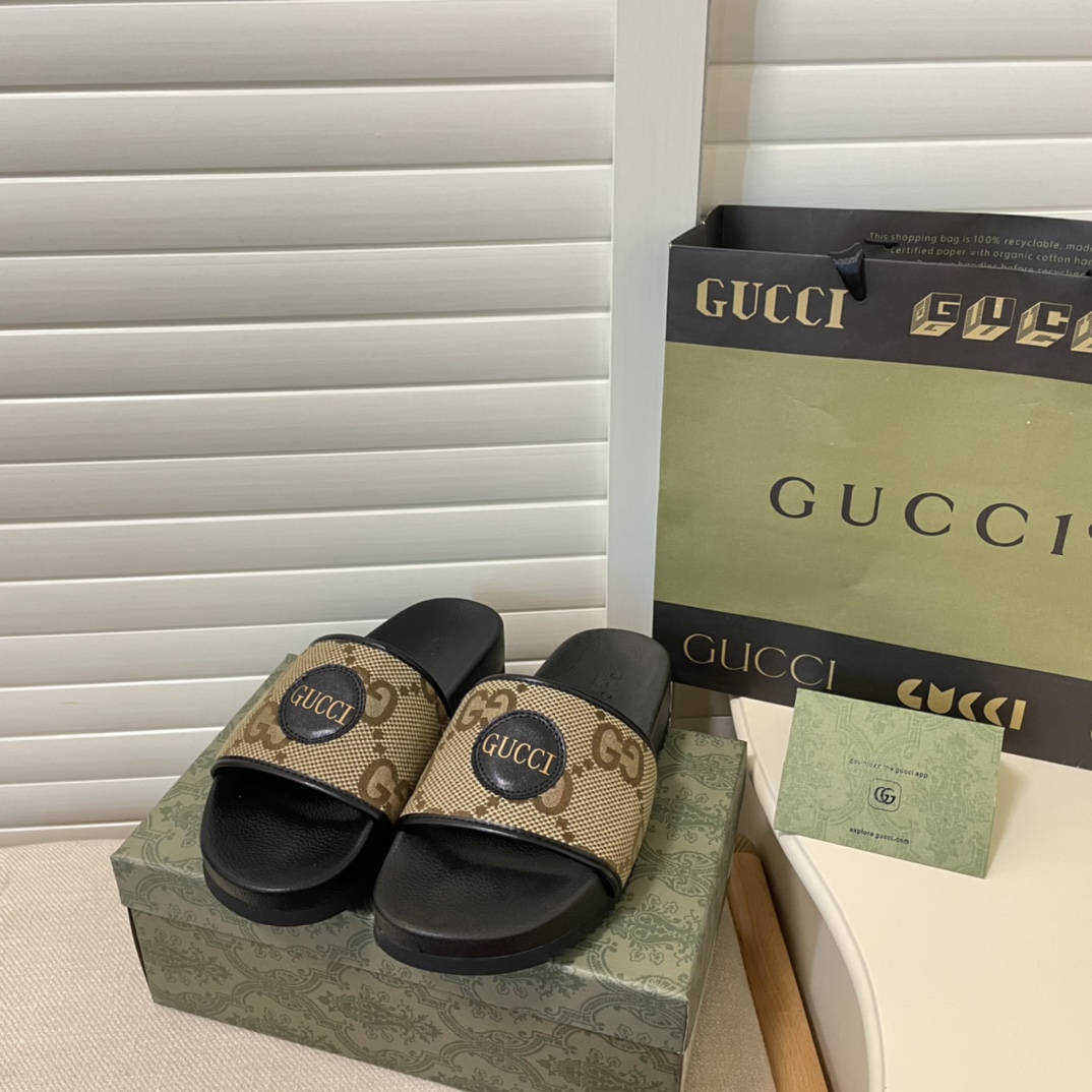 G style couple thick sole sandals-Luxeon