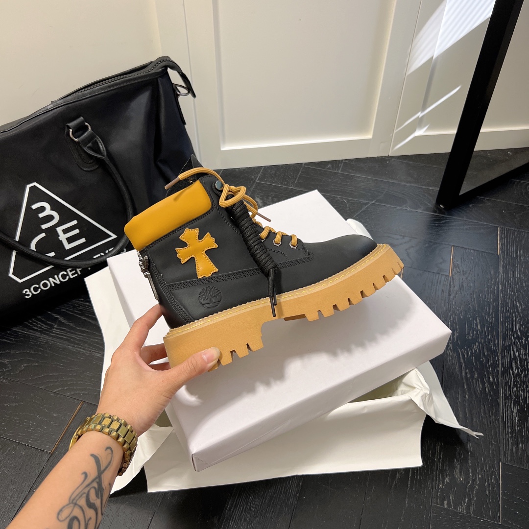 PALM ANGLE lace up rivet short ankle boots-Luxeon