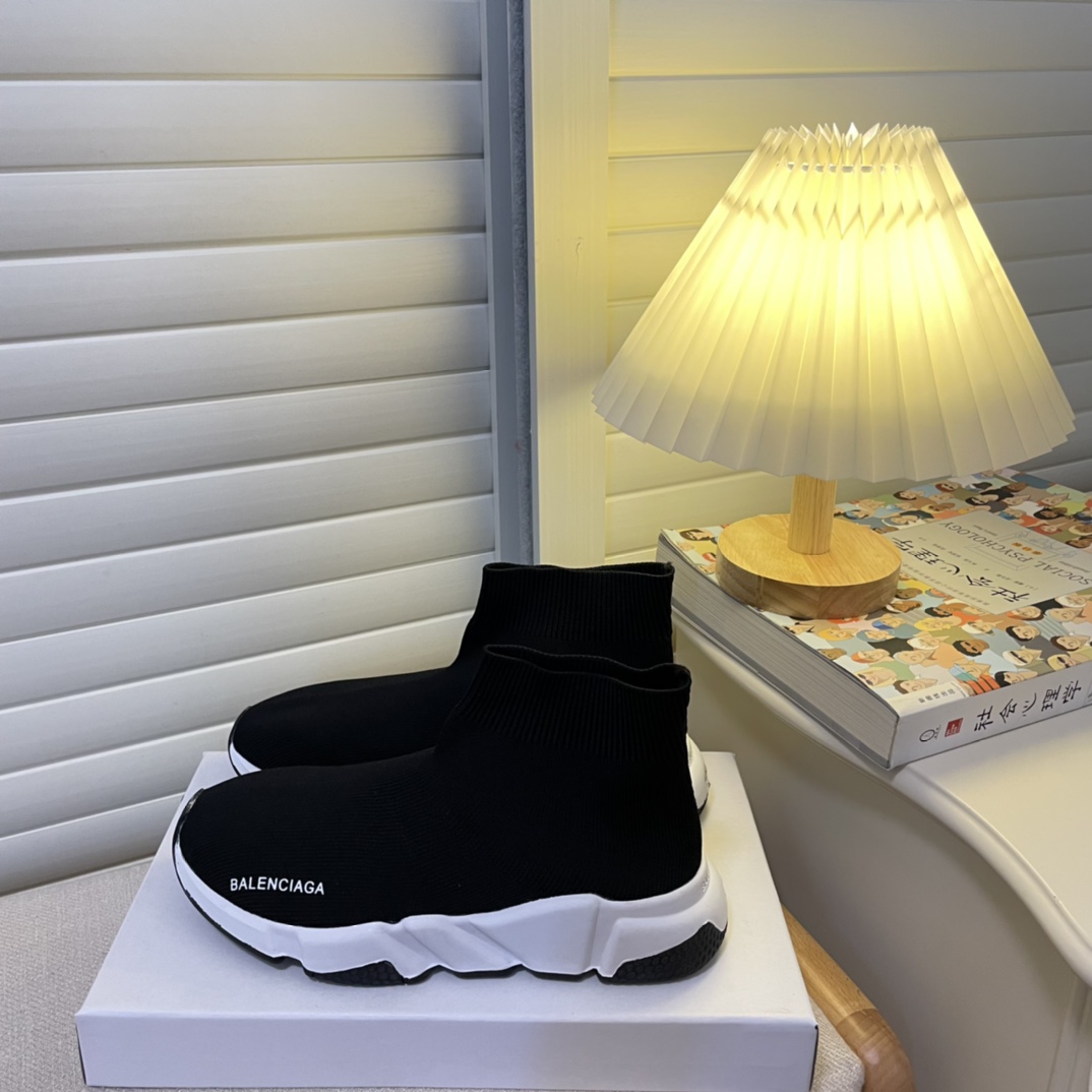 women knitted sock boots-Luxeon