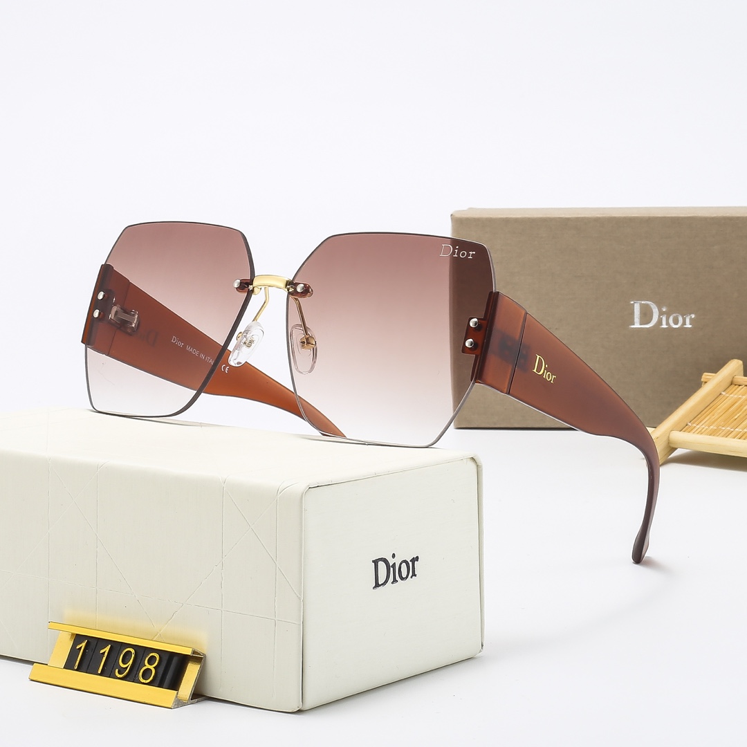 Dioi fashion glasses-Luxeon
