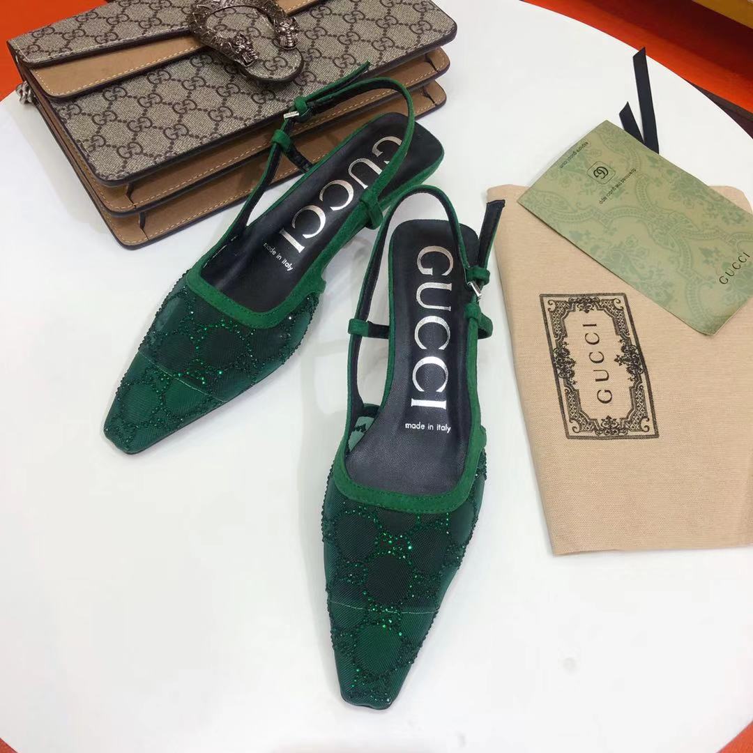 G style vintage women sandals pumps-Luxeon