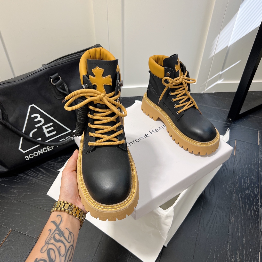 PALM ANGLE lace up rivet short ankle boots-Luxeon