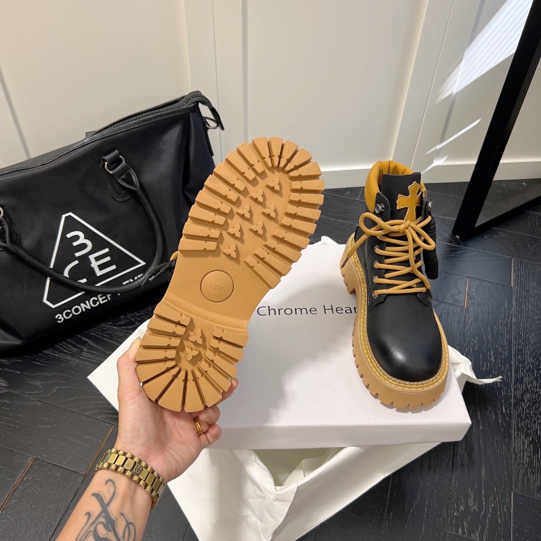 PALM ANGLE lace up rivet short ankle boots-Luxeon