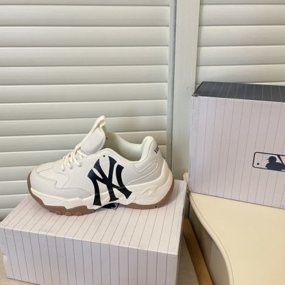 MLB new height-increasing thick sole sneakers casual shoes-Luxeon