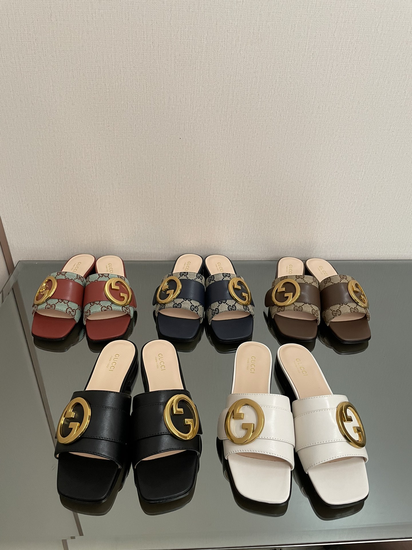 G style Double G flats sandals-Luxeon