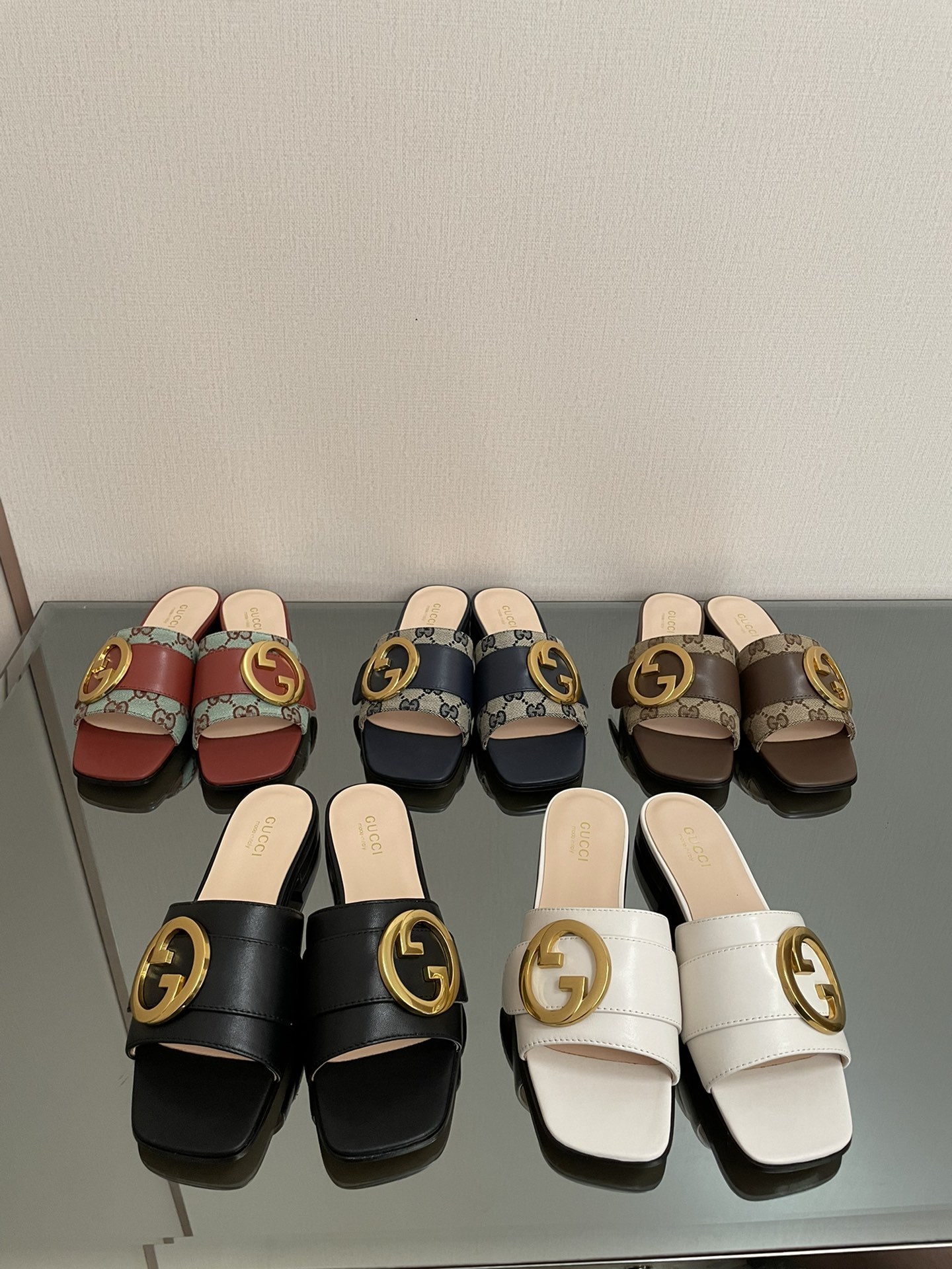 G style Double G flats sandals-Luxeon