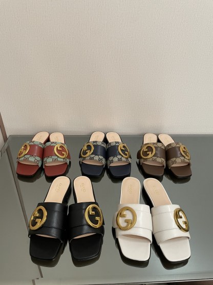 G style Double G flats sandals-Luxeon