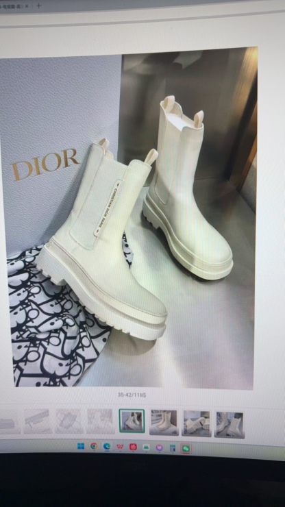 Mid-calf Martens-style boots 35-42