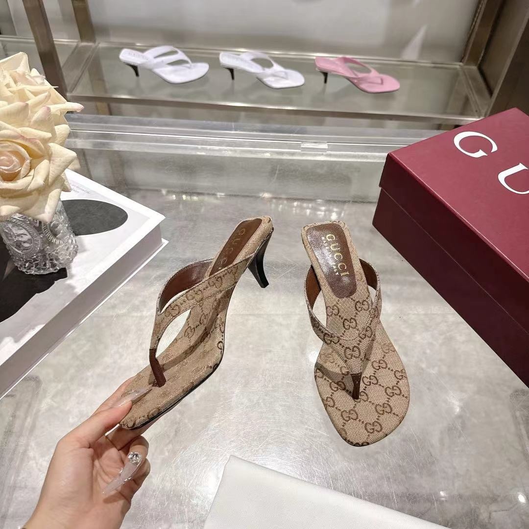High-heeled flip-flops 5.5cm/35-42