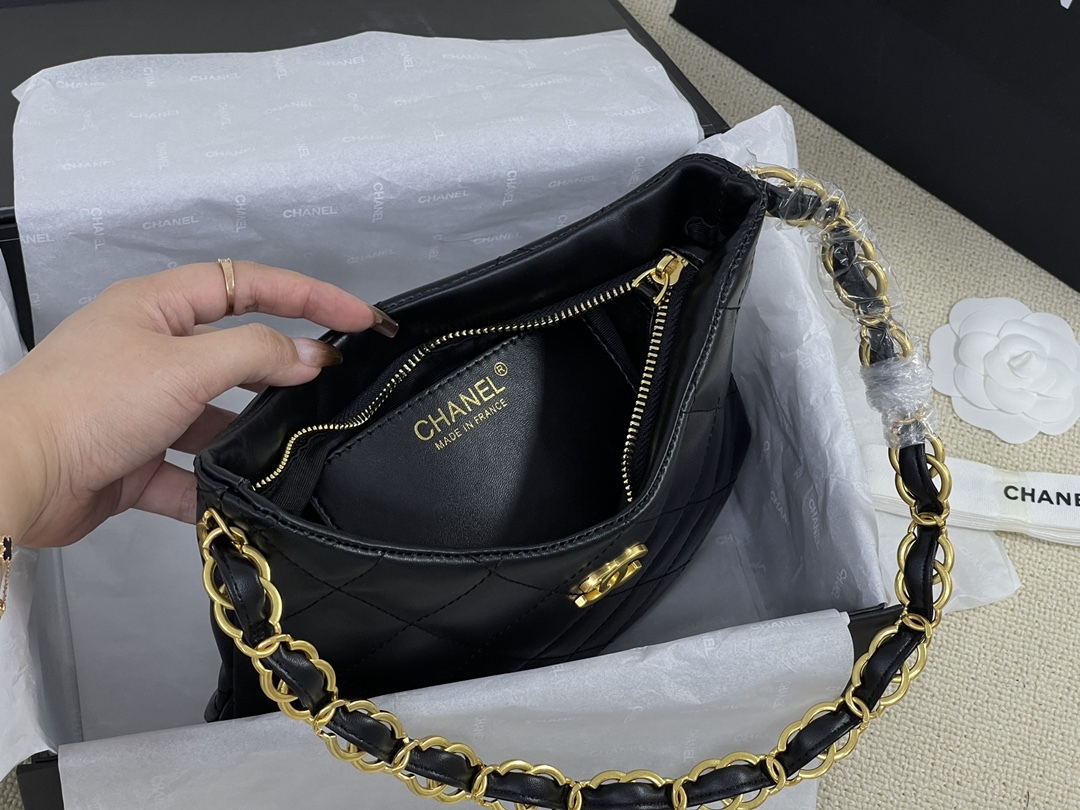 C style hobo vintage handbag-Luxeon