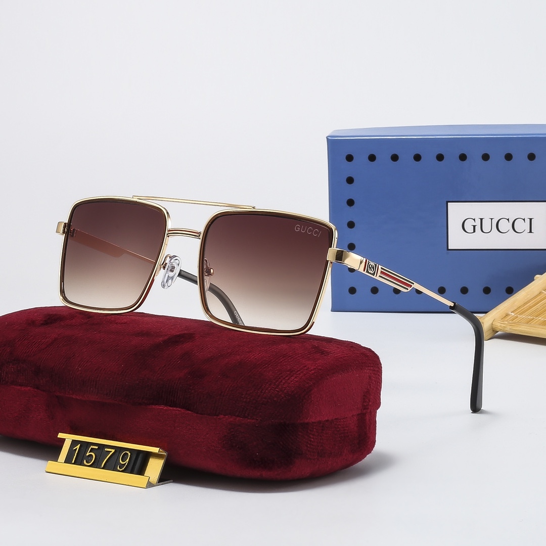 Guc Fashion women Retro New Sunglasses-Luxeon