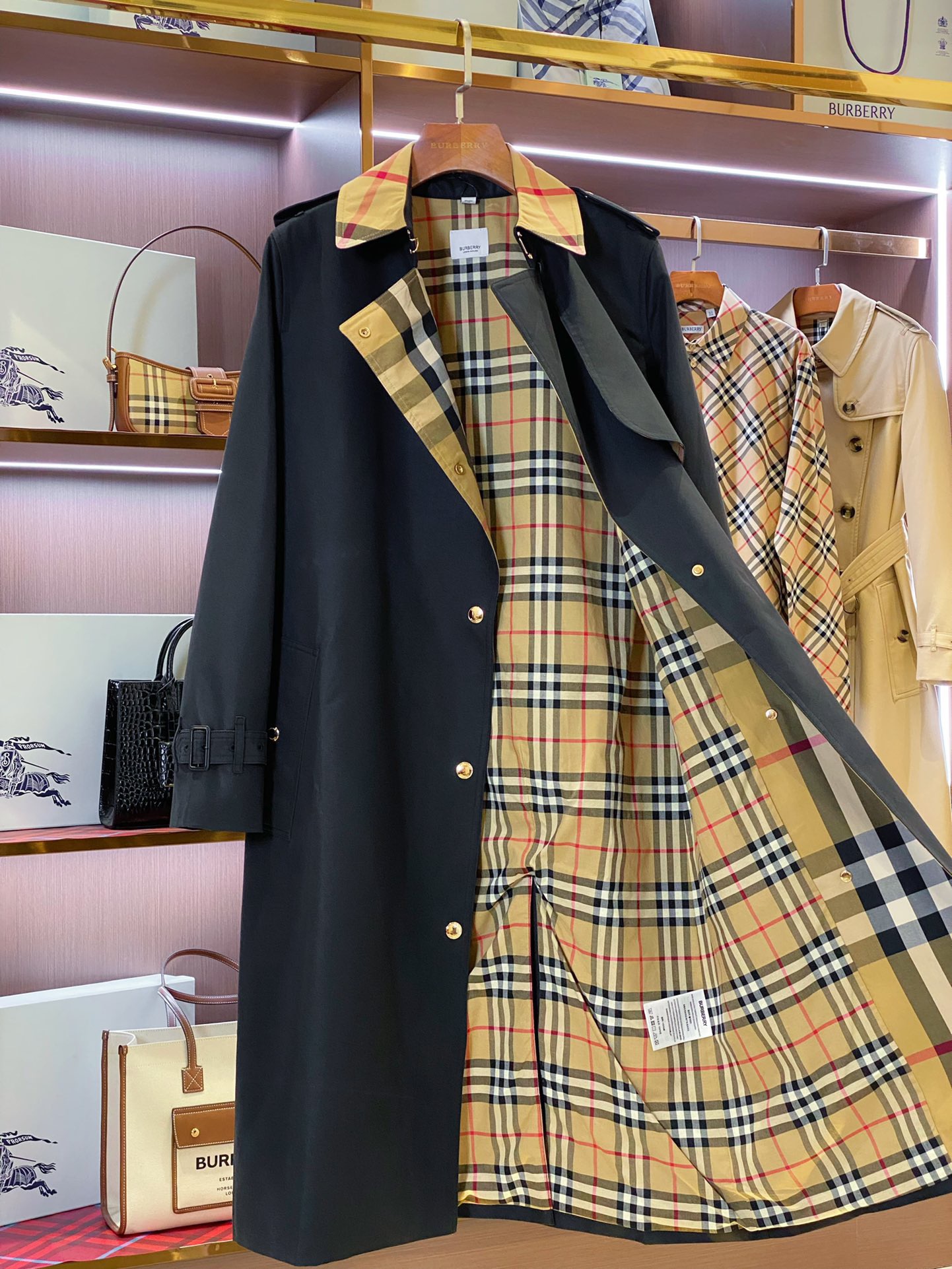 Long trench coat