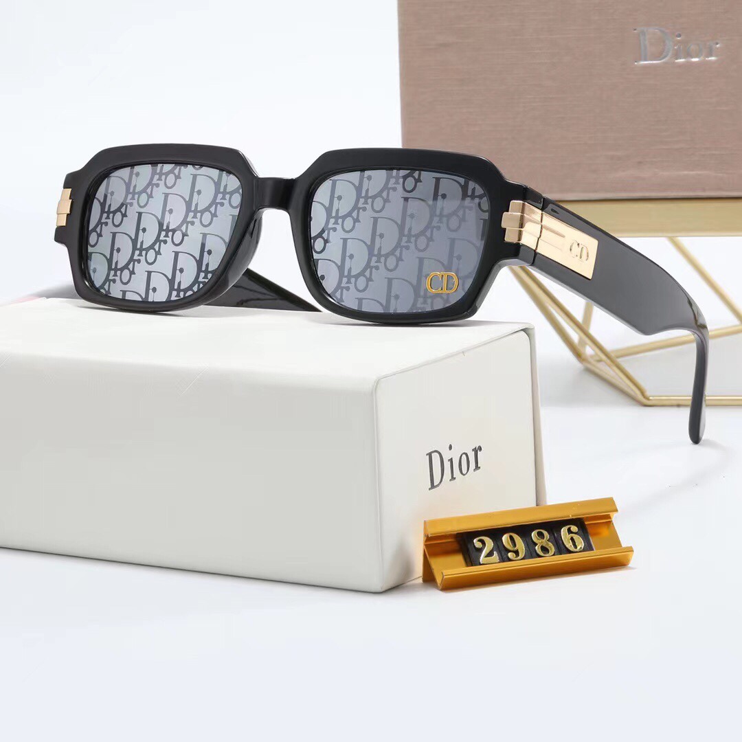 Dioi fashion retro trend glasses-Luxeon