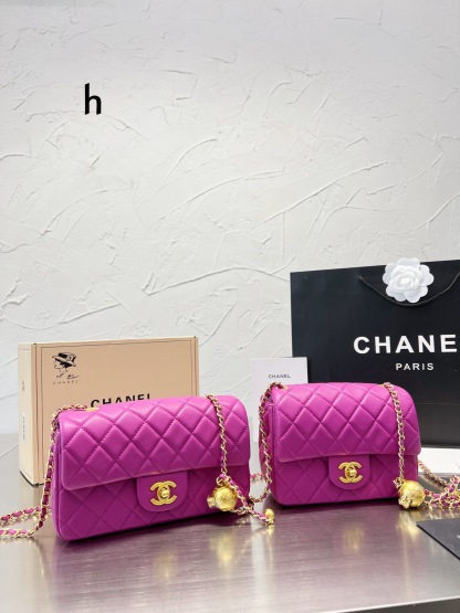 C style golden ball handbag-Luxeon