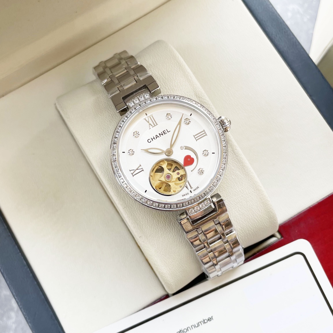 C style Women Watch Classic Sapphire Mirror-Luxeon