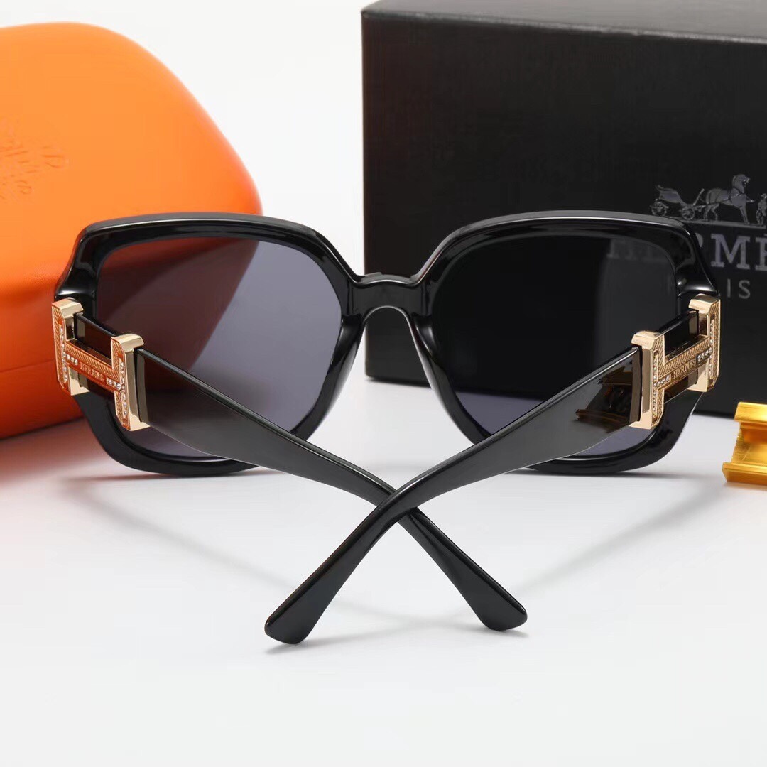Herme fashion retro glasses-Luxeon